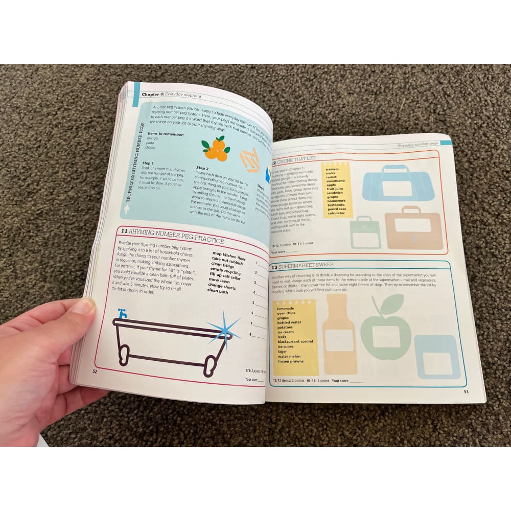 Boost your brain: switch on your brain with over 300 puzzles tips and teasers by joel levy - print books condition: