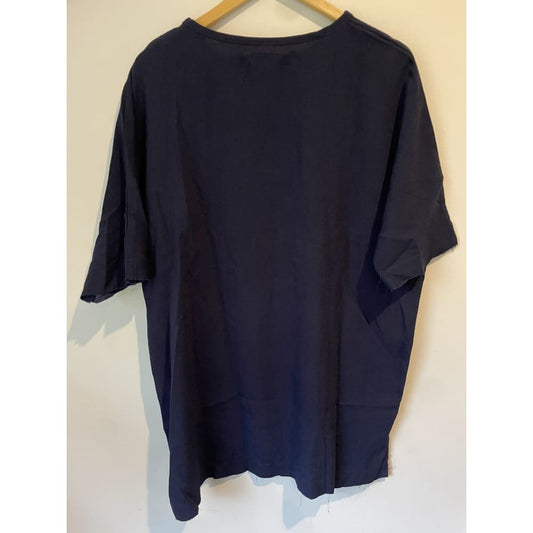 Bnwt mennace size m raw edge oversize t-shirt with pocket - m - clothing tops clothing & fashion - men - t-shirt - tops