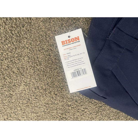 Bison cotton drill cargo shorts 310gsm size 122 - cargo shorts bottoms - cargo - clothing & fashion - men - shorts