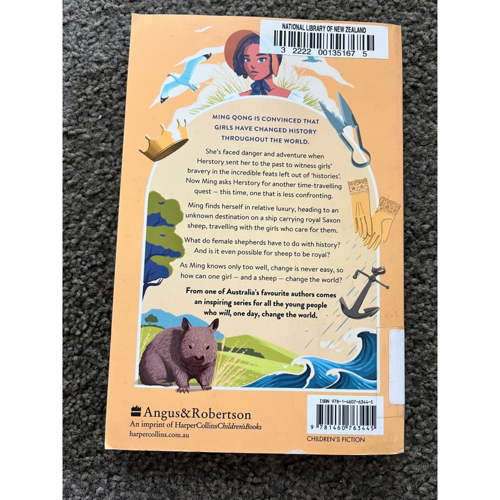 Ming & hilde: the girls who changed the world lead a revolution by jackie french - books condition: used printed media