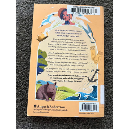 Ming & hilde: the girls who changed the world lead a revolution by jackie french - books condition: used printed media