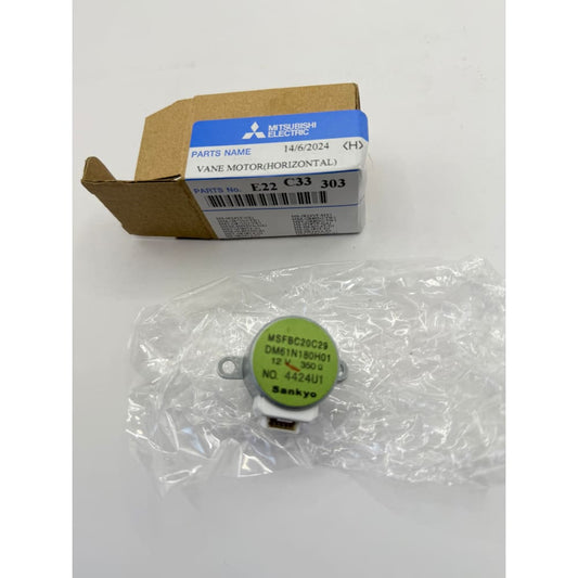 Mitsubishi electric vane motor (horizontal) parts no. E22 c33 303 - hvac controls electronics