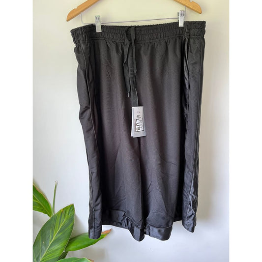 Pro club 4xl heavyweight mesh basketball shorts - black - shorts men’s apparel