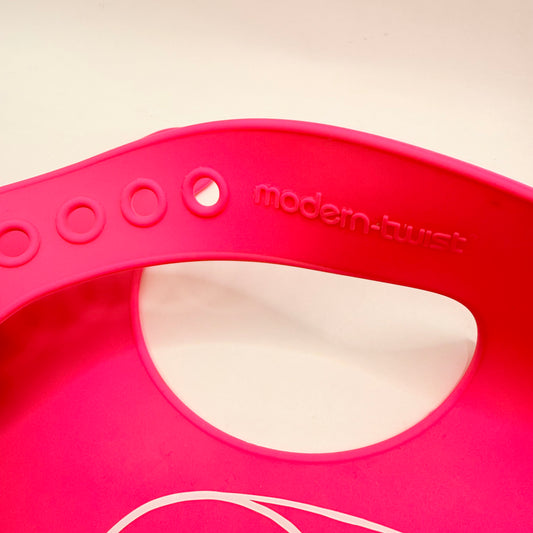 Modern-twist silicone baby bib - bibs baby essentials - original photo - what’s new