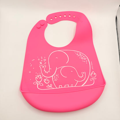 Modern-twist silicone baby bib - bibs baby essentials - original photo - what’s new