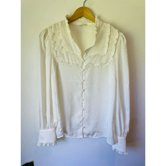 Monsoon long sleeve blouse – size s-m (brand new cut-label) - blouses blouse - bnew label cut branded clothing