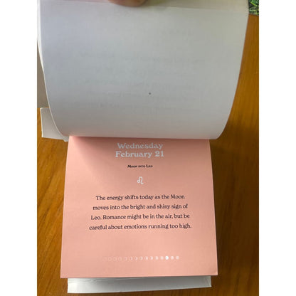 Moonology day-by-day calendar 2024 by yasmin boland - wall calendars home&living materials