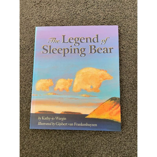 The legend of sleeping bear - kathy-jo wargin - print books book - children’s - condition: used - literature printed