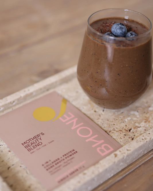 Mother’s beauty blend chocolate delight – single serve - powdered beverage mixes health and wellness