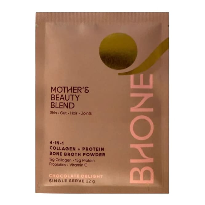 Mother’s beauty blend chocolate delight – single serve - powdered beverage mixes health and wellness