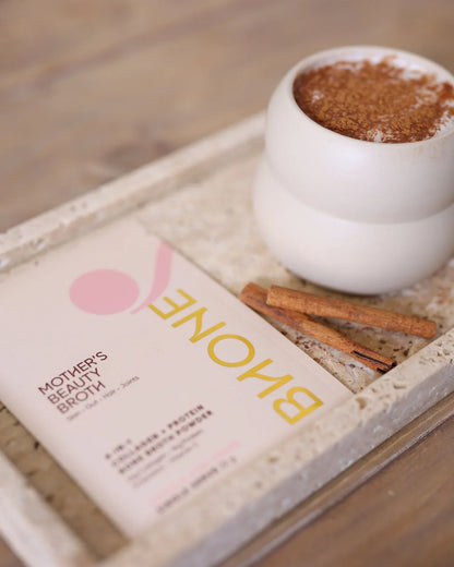 Mother’s beauty broth vanilla chai haven – single serve - powdered beverage mixes health and wellness