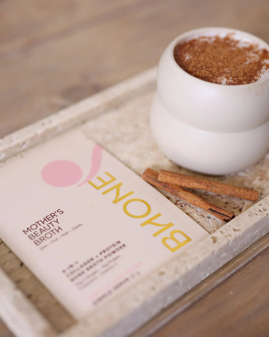 Mother’s beauty broth vanilla chai haven – single serve - powdered beverage mixes health and wellness