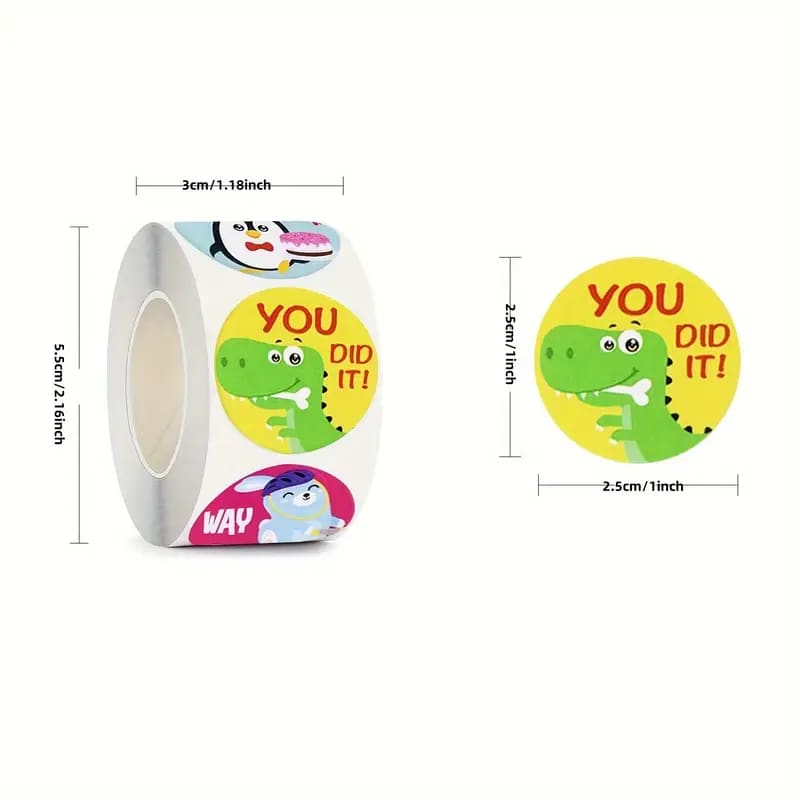 500pcs reward stickers - labels & tags crafts