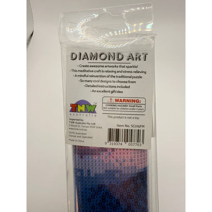 30cm x 30cm diamond art landscape sparkle kit - mosaic kits crafts