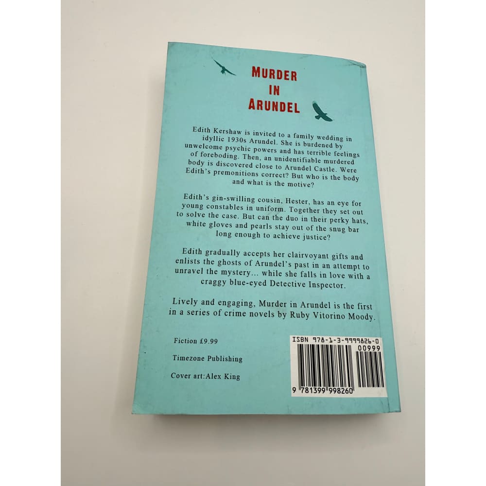 Murder in arundel by ruby vitorino moody - print books printed media