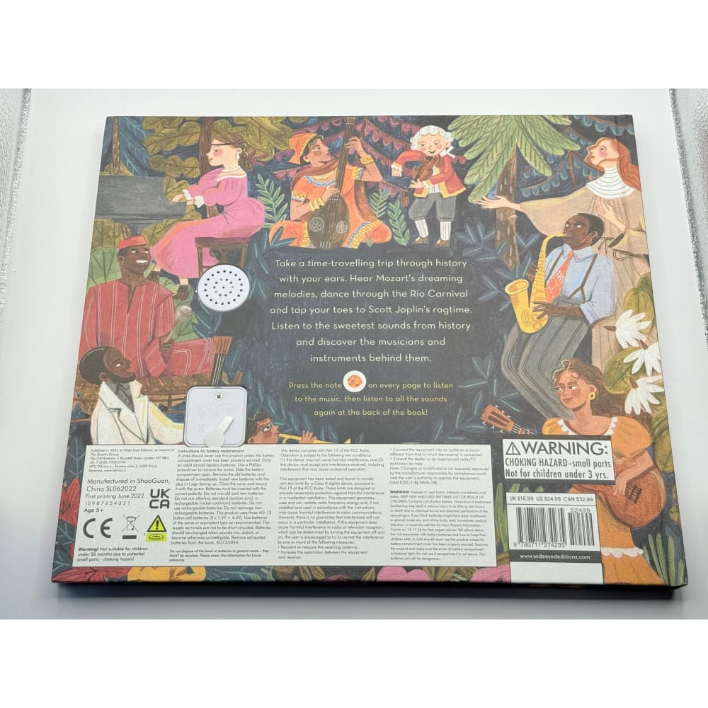 Listen to the music: a world of magical melodies by mary richards & caroline bonne-müller - print books printed media