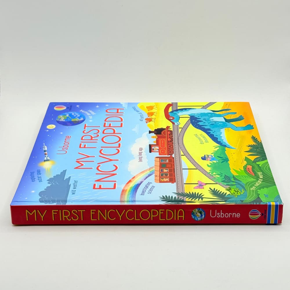 My first encyclopedia by usborne - print books what’s new printed media