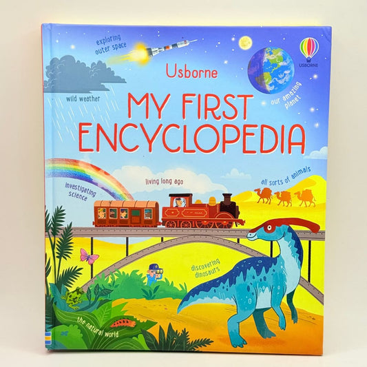 My first encyclopedia by usborne - print books what’s new printed media