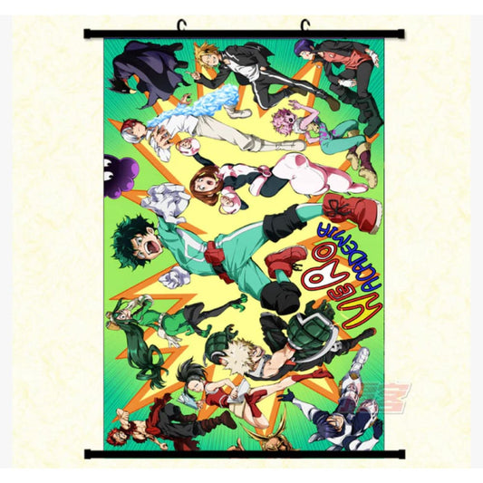 Anime 90x60cm wall scroll – my hero academia – 7 designs - design 5 - posters anime - poster anime
