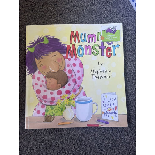 Mummy monster by stephanie thatcher - print books book - children’s - literature printed media