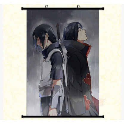 Anime 90x60cm wall scroll – naruto – brand new & easy to hang - design 2 - posters anime - poster anime