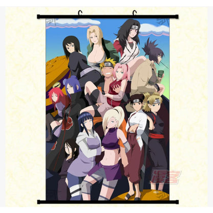 Anime 90x60cm wall scroll – naruto – brand new & easy to hang - design 3 - posters anime - poster anime
