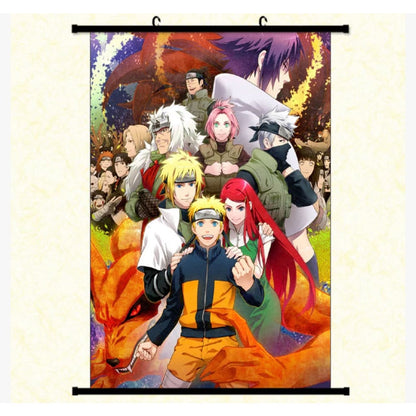 Anime 90x60cm wall scroll – naruto – brand new & easy to hang - design 5 - posters anime - poster anime