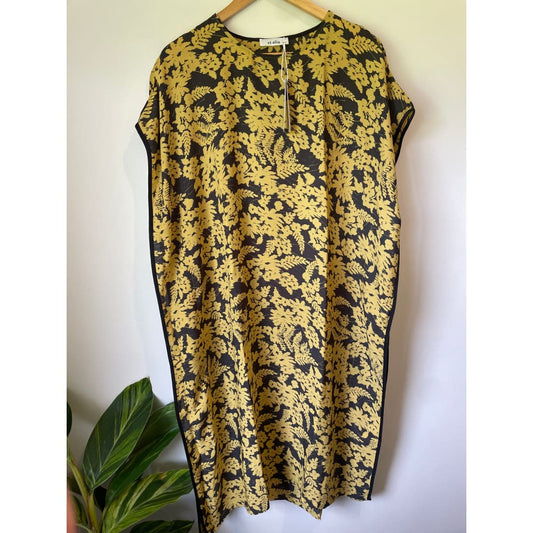 Et alia size xxs and xs kaftan style natalia dress in sunrise print – brand new - dresses clothing & fashion - designer