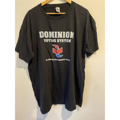 Gildan 100% cotton dominion voting system t-shirt - t-shirts clothing & fashion - men - t-shirt - tops men’s apparel