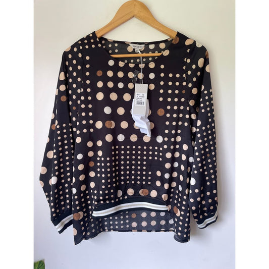 Vincent size 10 millie top (2x small pulls) - blouses blouse - clothing & fashion - designer clearance - top women’s