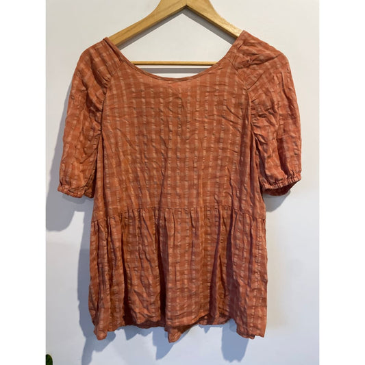 Et alia size xs avery amber top - blouses blouse - clothing & fashion - designer clearance - top women’s apparel