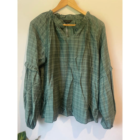 Zafina size 10 top - clothing tops blouse - clothing & fashion - designer clearance - top women’s apparel