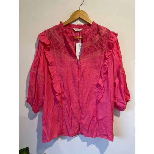 Seduce nz size 10 top in pink - clothing tops blouse - clothing & fashion - designer clearance - top women’s apparel