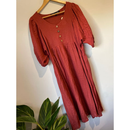 Willow tree size 10 viscose/rayon dress - dresses clothing & fashion - designer clearance - dresses - top women’s