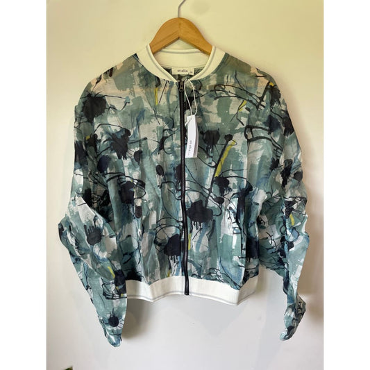 Et alia size xs gadsby bomber - coats & jackets clothing & fashion - coat - designer clearance - jacket - sweatshirt