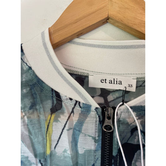 Et alia size xs gadsby bomber - coats & jackets clothing & fashion - coat - designer clearance - jacket - sweatshirt