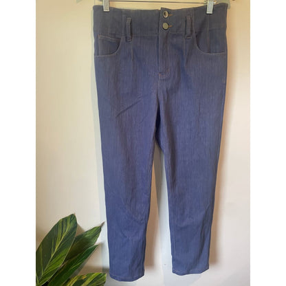 Et alia size xs jane jeans in bluewash - pants clothing & fashion - designer clearance - pants women’s apparel