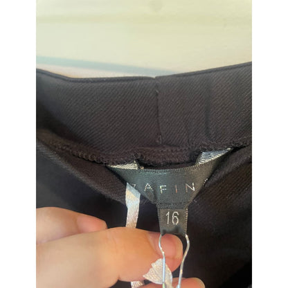 Zafina size 14 wisdom wrap pants in black (has 2xsmall pull) - pants clothing & fashion - designer clearance - pants