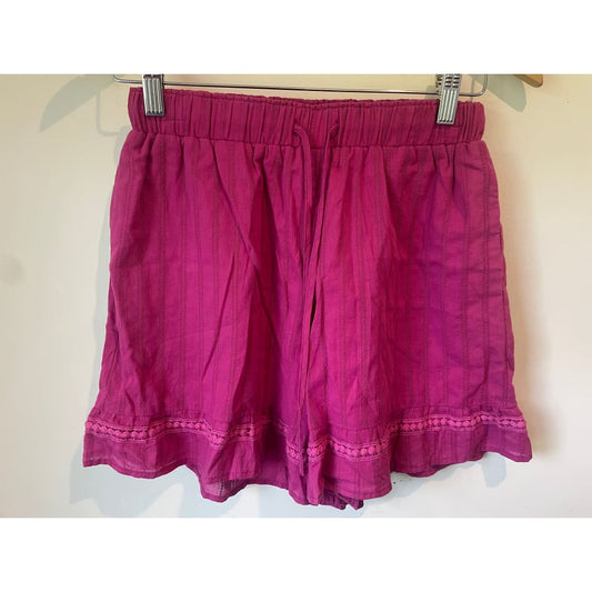 Et alia xs boden shorts in magenta - shorts bottom - clothing & fashion - designer clearance - shorts women’s apparel