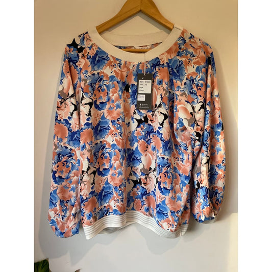 Seduce nz size 10 floral top - clothing tops blouse - clothing & fashion - designer clearance - top women’s apparel