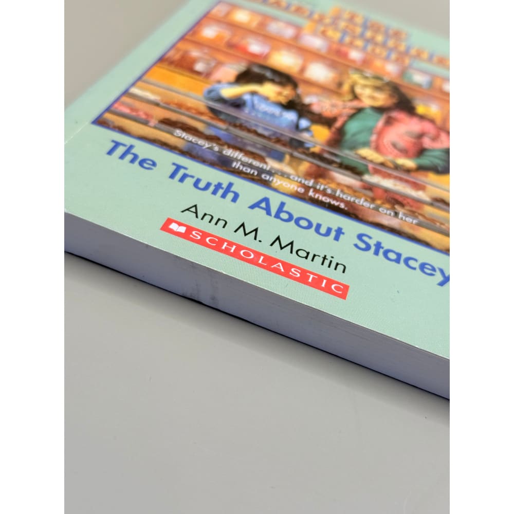 The truth about stacey (the baby-sitters club #3) by ann m. Martin - books printed media