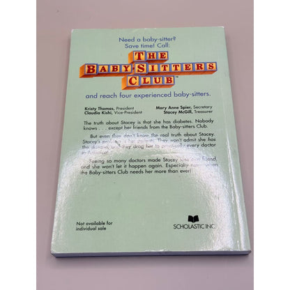 The truth about stacey (the baby-sitters club #3) by ann m. Martin - books printed media