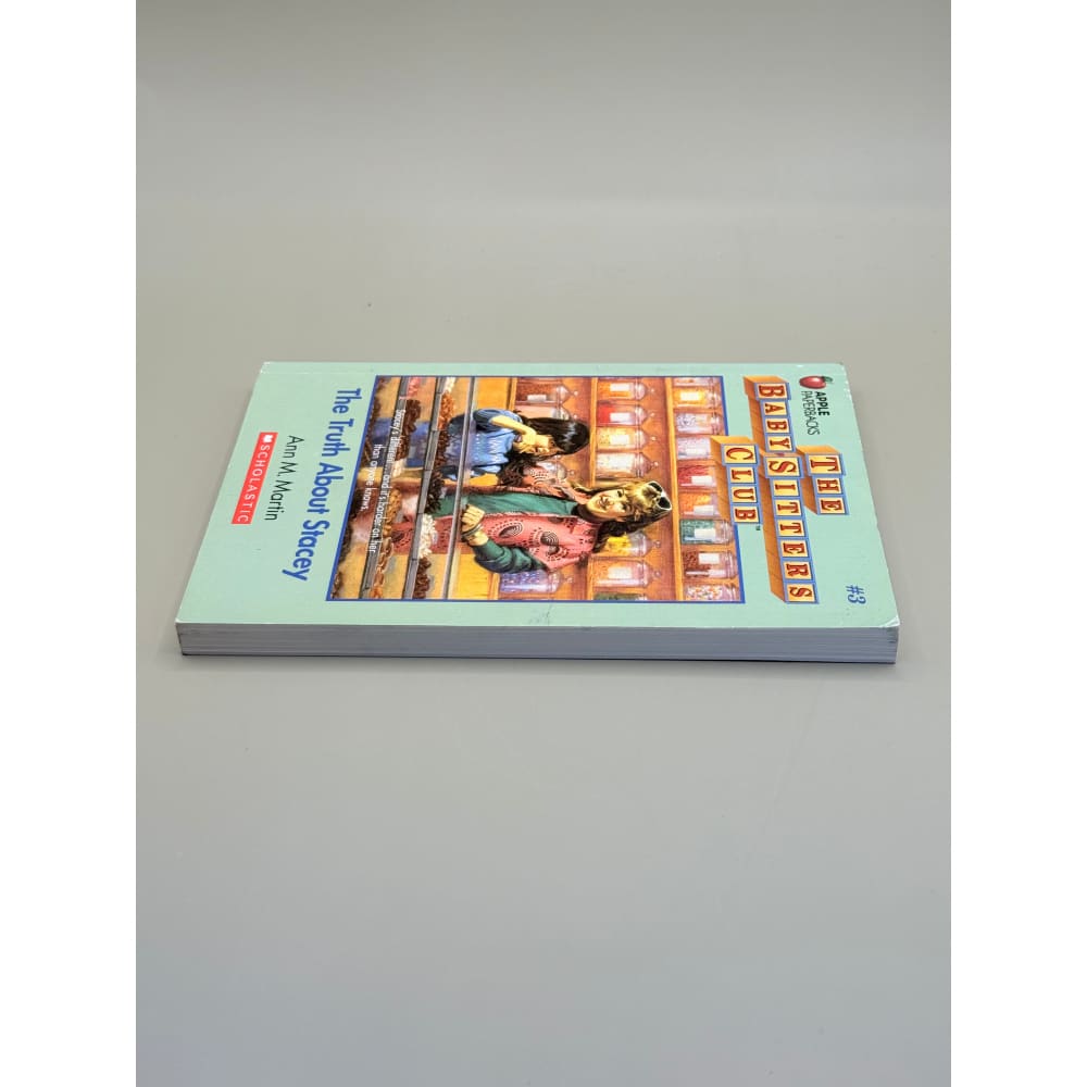 The truth about stacey (the baby-sitters club #3) by ann m. Martin - books printed media