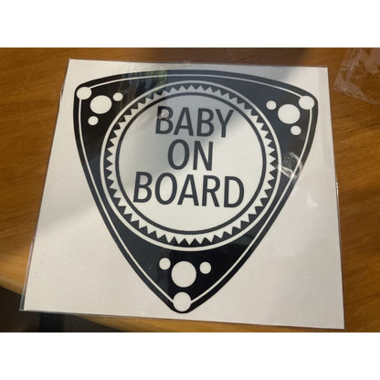 Rotor baby on board decal - vehicle decals stationery - stickers stationery