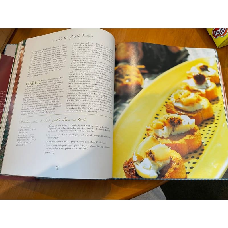 A cook’s tour of new zealand - peta mathias - print books book - condition: used - cookbooks - health & wellness