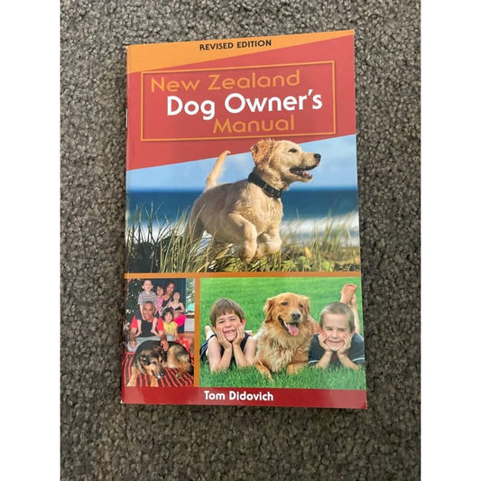 New zealand dog owner’s manual - revised edition - pet supplies condition: used - pet - pet apparel & accessories pet