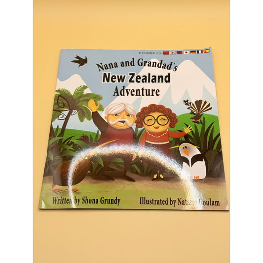 Nana and grandad’s new zealand adventure by shona grundy - books printed media