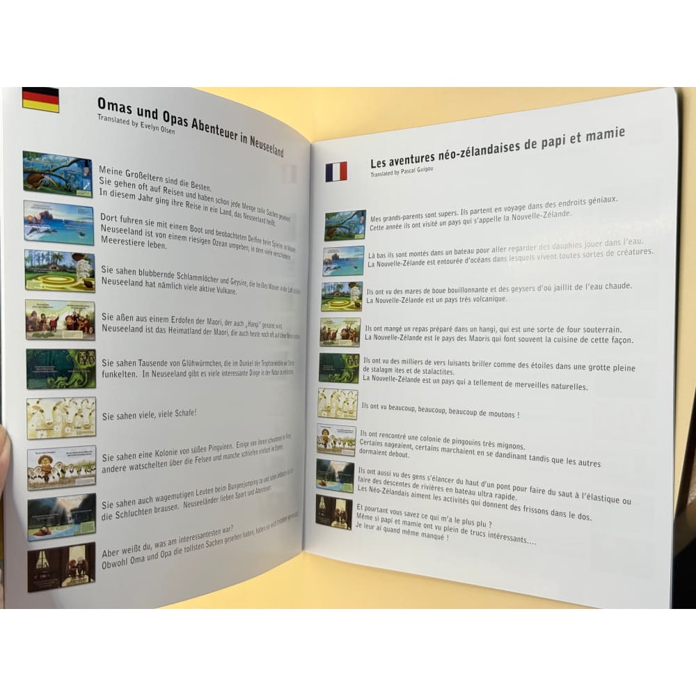 Nana and grandad’s new zealand adventure by shona grundy - books printed media