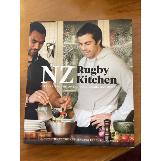 Nz rugby kitchen - print books book - condition: used - cookbook - sports printed media