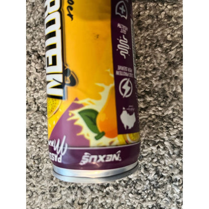 Nexus sports super protein sparkling water: passion mango - sugar high protein - water health and wellness